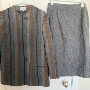 Vintage Christian Dior The Suit Wool Sz 10